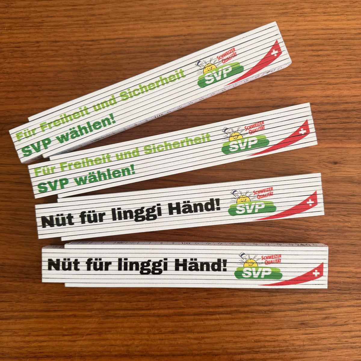 Doppelmeter "Nür für linggi Händ"